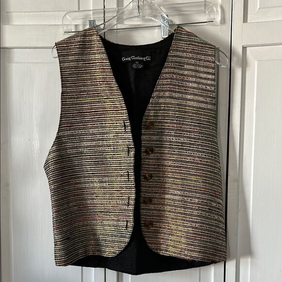 Vintage Silk Vest - Size M - Picture 1 of 7